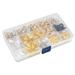 Skyzone Hair Pearls & Accessories Set - 200 Pieces of Aluminum Hair Coils Clips Dreadlock & Decorative Jewelry - Buy Online on GoSupps.com