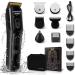 Beard Trimmer for Men - 16-Piece Grooming Kit | IPX7 Waterproof Electric Shaver for Beard Body Nose & Ear - Wet & Dry Use - Buy Online on GoSupps.com