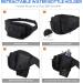 NOOLA Large Fanny Pack with Water Bottle Holder - Adjustable Waist Bag for Outdoors, Travel, and Exercise - Black - Buy Online on GoSupps.com