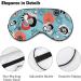 Abstract Texture Animal Sleep Mask - Adjustable Strap, Blocks Light - Men Women - Buy Online on GoSupps.com
