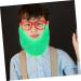BESTYASH Barbe Verte Fausse Barbe et Moustache kit d'entretien de la Barbe pour Homme d guisement Saint Patrick Costume Saint Patrick St. Moustache du Jour de Patrick Barbe de Costume Green 3 - Buy Online on GoSupps.com