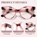 Gaoye 4 Pack Cat Eye Reading Glasses for Women & Men - Stylish Blue Light Blocking Magnifying Readers (2.00x Anti-Glare UV Protection - Buy Online on GoSupps.com