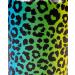 A FOR ADLEY Merch Official Product Adley's Super Cold and Colorful Neon Rainbow Water Bottles For Fun School Travel or Anytime You Would Want a Cold Drink (Rainbow Cheetah) - Buy Online on GoSupps.com