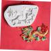 STOBOK Mold Chocolates DIY Chocolate DIY Baking Mould Chocolate Mould Baking Tool Chocolate Making Tools Silicone Baking Supplies Fondant Making Dragon Shape Fondant Cake Fudge Silica Gel - Buy Online on GoSupps.com