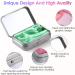 Gerkia Portable Dental Floss Box | Travel-Friendly Dental Floss Picks & Silk Dispenser | Pink Marble Design - Buy Online on GoSupps.com