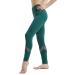 Rataves High Waisted Yoga Pants with Pockets for Women - Tummy Control Mesh Leggings - A-Green, Small - Buy Online on GoSupps.com