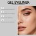 Eye Pencil Eyeliner Long Lasting Waterproof Smooth Makeup PenOutline Stencils Pencil For Beginners Women Girls & Daily Makeup Black - Buy Online on GoSupps.com