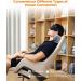 NIMOOD Neck Stretcher with Graphene Heating - Cervical Neck Traction Device for Neck Pain Relief and Muscle Relaxation - Grey - Buy Online on GoSupps.com