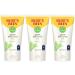 Burt's Bees Gentle Face Scrub with Aloe for Sensitive Skin 98.9% Natural Origin 4 Fluid Ounces Pack of 3