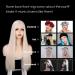 ENTRANCED STYLES 26 Inch Platinum Blonde Straight Wig for Women - Synthetic Cosplay Halloween Party Wig - Buy Online on GoSupps.com