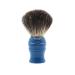 Edwin Jagger 1EJ333 Classic Pure Dachshaar Handmade Peeling Razi brush for high-quality foam with shaving cream or shaving soap for women and men (blue)