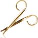 Rubis Duck Gold Hair Removal Scissors - Round Tip Eyebrow and Beard Scissors - Bathroom Grooming Tool - Buy Online on GoSupps.com