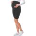 Be Mammy Women's Maternity Short Leggings 04 L Melange
