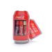 Lip Smacker - Coca -Cola Collection - Lip balm set for children - Different types of taste from the Coca -Cola world - iconic can for collecting - gift box with 6 lip balm Coca -Cola can
