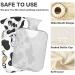 Hot Water Bottle with Cow Cover - 2L Pain Relief Hot Pack for Women & Adults - International Shipping Available - Buy Online on GoSupps.com