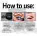 Natural Charcoal Teeth Whitening Powder with Coconut - Remove Yellow Spots & Lighten Teeth - Buy Online on GoSupps.com