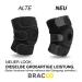 Bracoo KS10 Knee Brace for Men & Women | Neoprene Knee Support with Patella Opening - Ideal for Volleyball Basketball Fitness & Daily Use (Black) - Buy Online on GoSupps.com