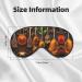Spices Print Unisex Sleep Mask | Double-Sided Eye Mask for Sound Sleep & Skin Care - Shop Now - Buy Online on GoSupps.com