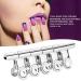 DIY Manicure Tool - Stainless Steel Nail Art Clips for Beginners | Long Nail Extension Clips - Buy Online on GoSupps.com