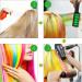 BATTOP 10PCS Hair Chalk Comb | Temporary Bright Hair Color Cream | Halloween Makeup & Birthday Gifts for Girls, Kids, Women | Washable - Buy Online on GoSupps.com