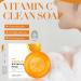 Natural Soap Bar Handmade Vitamin C Soap Rich Foam Skin Brightening Soap for Body Hand Face Cleansing & Moisturizing Skin Whitening Soap Bar with Orange Extract for Women - Buy Online on GoSupps.com