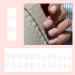 Square False Nails Short 24Pcs Glitter Fake Nails Nude White Press on Nails Milky White French Nails Tips with Nail Glue Acrylic Stick on Nails for Women Girls Nails Art Aurora Glitter - Buy Online on GoSupps.com