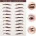 Beavorty 48 pcs eyebrow stickers makeup stickers tattoo eyebrow Artificial Eyebrow Tattoos woman shaper hair - Buy Online on GoSupps.com