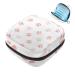 Sweet animal paw storage bag for women's bandages large menstrual cup cylinder pocket with zipper periodic inserts bags panty liners tampons for girls and women