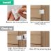 5Pcs Child Safety Locks - Baby Proofing Cabinet, Drawer, and Refrigerator Door Locks - Buy Online on GoSupps.com