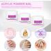 Acrylic Nail Kit with Pink, White, Clear Powder and 120ml Liquid - 3D Nail Art Mold, French Nails Extension Set for Beginners - Nail Art Starter Kit (130 pcs) - Buy Online on GoSupps.com