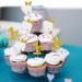 MonMon & Craft 1st Tooth Cupcake Toppers/Baby Shower Tooth Cupcake Toppers/Teeth Fairy Day/First Tooth Party Decorations/Gold Glitter - 24 Pcs - Buy Online on GoSupps.com