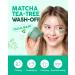 Glam Up Calming Matcha Tea Tree Clay Mask - Vegan Face Mask for Acne Treatment, Deep Cleansing & Gentle Exfoliation - 125ml - Buy Online on GoSupps.com
