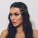 Aukmla Gold Sequins Head Chain Jewelry - Festival Halloween Hair Accessories for Women - Buy Online on GoSupps.com