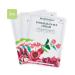 BioRepublic Skincare Pomegranate Crush Illuminating Fiber Beauty Sheet Mask 1 Sheet 0.63 oz (18 ml)