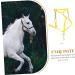 BCOATH Portable Fully Equipment Halter Reflective Racing Bridle Horse Adjustable Head Riding Tool - Buy Online on GoSupps.com