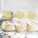 Ercadio 24 Pack Four Ever Wild Cupcake Toppers Gold Glitter Four Ever Wild Cupcake Picks Four Ever Wild Cupcake Decorations for Baby Shower Kids 4th Birthday Theme Party Cake Decoration Supplies Four Ever Wild Gold - Buy Online on GoSupps.com