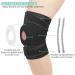 VINTEAM Adjustable Knee Brace Support for Men & Women - Compression Neoprene Universal Size 30-50cm | Top Quality Knee Strap for Pain Relief - Buy Online on GoSupps.com