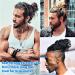79STYLE 100pcs Black Fabric Hair Ties for Men - No Damage Knotted Hair Bands for Men Buns - Long Men Hair Accessory - Buy Online on GoSupps.com
