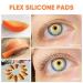 PERMANIA Silicone Curler Pad 10Pcs/5 sizes for Lash Perm Kit - Reusable Soft C & D Curls Eyelash Lifting Rod - Orange Lash Lift Pads - Buy Online on GoSupps.com