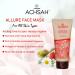 ACHSAH Allure Face Mask - Betalain Pigments & Vitamin K Paraben & Sulfate-Free Refreshing & Resurfacing for All Skin Types - 60g/2.1oz - Buy Online on GoSupps.com