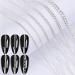 NICENEEDED 24 Strips Metal Nail Art Chains Nail Jewelry Chains Alloy Nail Chains Punk Nail Charms Nail Ornaments Nail Jewels Nail Art Studs for Nail Decoration - Buy Online on GoSupps.com