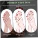 FOMIYES 2 Pairs Nail Gloves Sleeves Gloves Uv Protection Care Glove Half Finger Stretchy Gloves Manicure Shield Gloves Anti Uv Gloves Elastic Spandex Anti- - Buy Online on GoSupps.com