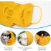 Buy Wufanc Yellow Raincoat Dog - Waterproof Jacket with Transparent Hood for All Dog Sizes (7XL) - Buy Online on GoSupps.com