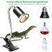 Buy BRIGHARK Reptile Aquarium Heat Lamp - Time-Controlled 200W E27 Turtle Thermal Lamp for Lizard & Terrarium (AC220-240) - No Light Bulb Included - Buy Online on GoSupps.com