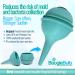 BoogieBulb Baby Nasal Aspirator - BPA & Latex Free - 3 oz Green Bulb Syringe for Toddlers & Adults - Cleanable & Reusable - Buy Online on GoSupps.com