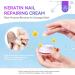 Saviland Cuticle Cream 3PCS Nail Care Kit with Vitamin E & Keratin - Nail Strengthener and Cuticle Oil for Repair, Growth, and Strength - 35ml - Buy Online on GoSupps.com