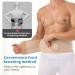 Velpeau Umbilical Hernia Belt - Ventilated Compression Pad for Men & Women | Post-Surgery Abdominal Binder (Large) - International Shipping Available - Buy Online on GoSupps.com