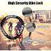 High-Security Bicycle Lock with Combination Code - Durable Chain Lock for Bikes Motorcycles Doors & Gates (Black) - Buy Online on GoSupps.com