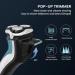SweetLF Electric Shaver Razor Men Wet Dry Rotary Shavers for Men Electric Shaving Razors with Pop-up Trimmer Blue - Buy Online on GoSupps.com