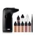 TEMPTU One Airbrush Make-up Kit for Complexion Perfection with Cordless Compressor: 11-Piece Set, Portable Air Brush Machine, 3 Shades of Foundation, Blush, Bronzer, Instant Concealer  6 Shades Light/Medium